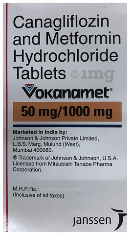 Vokanamet 50mg/1000mg Tablet