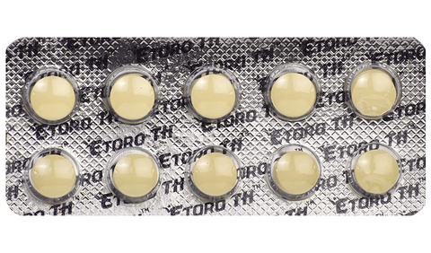 Etoro TH 60mg/4mg Tablet image Etoro TH 60mg/4mg Tablet image