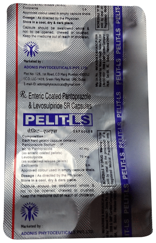Pelit-LS Capsule SR: View Uses, Side Effects, Price and Substitutes | 1mg