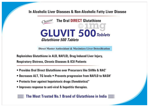 Gluvit 500mg Tablet image Gluvit 500mg Tablet image