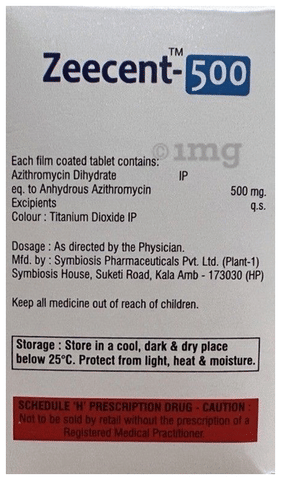 Zeecent 500 Tablet image
