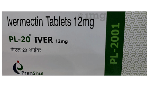 PL 20 Iver 12mg Tablet image PL 20 Iver 12mg Tablet image