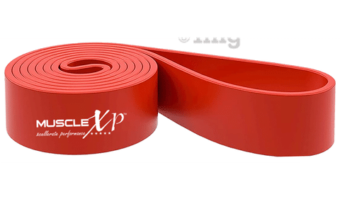 MuscleXP DrFitness+Resistance Heavy Duty Stretch Loop Band Red: Buy box of  1.0 Band at best price in India