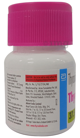 Thyronorm 37.5mcg Tablet image
