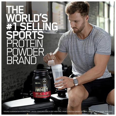 Optimum Nutrition (ON) Gold Standard 100% Whey Protein for Muscle Recovery  | No Added Sugar | Flavour Powder Vanilla Icecream: Buy bucket of 4.0 kg  Powder at best price in India | 1mg