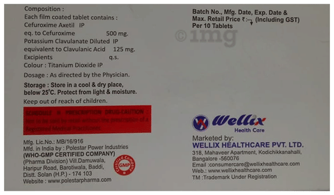 Ctclav CV 625 Tablet image Ctclav CV 625 Tablet image