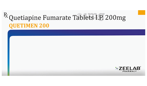Quetimen 200 Tablet image Quetimen 200 Tablet image