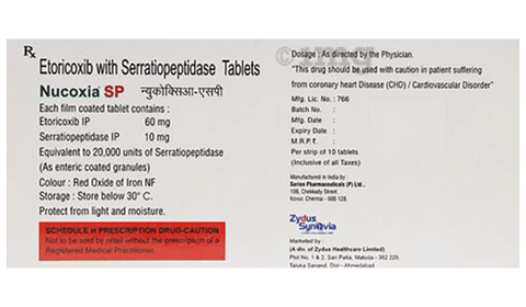 Nucoxia SP Tablet image