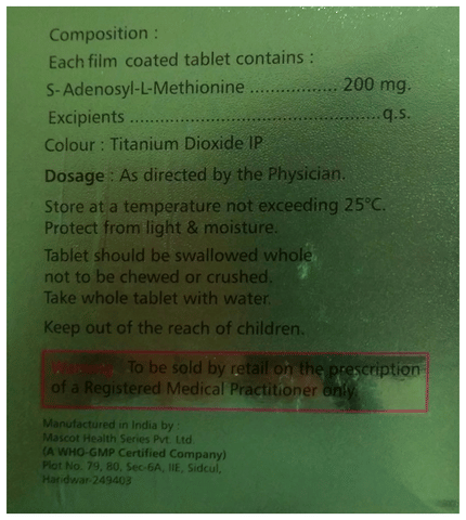 Myosam 200 Tablet image