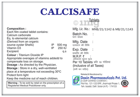 Calcisafe Tablet