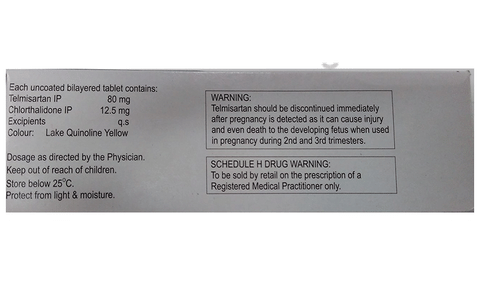 Telsartan-CT 80 Tablet image Telsartan-CT 80 Tablet image