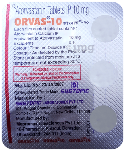 Orvas 10 Tablet image