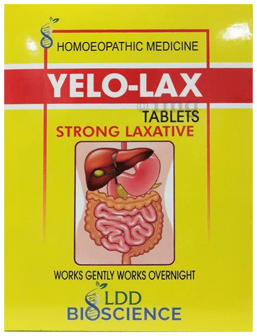 2 x 50 Tablets Homeopathic Yelo Tab Strong Laxative,FREE SHIPING