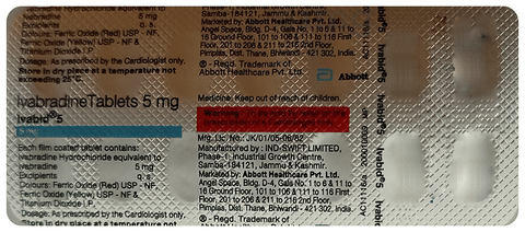 Tab ivabid new arrivals 5 mg