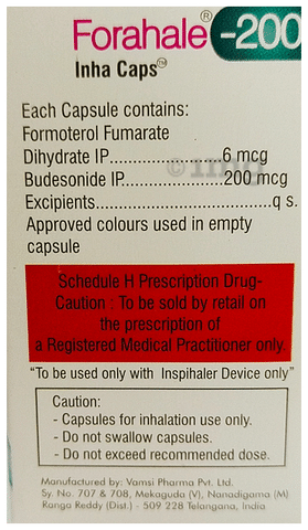 Forahale 200 Inha Caps