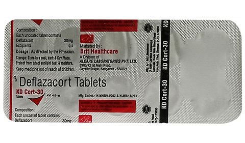 KD Cort 30 Tablet: View Uses, Side Effects, Price and Substitutes ...