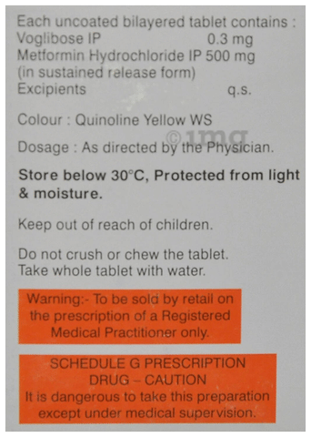 Gluconorm-V 0.3 Tablet SR image