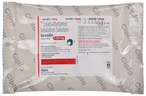 Salbutamol Respules Price In India