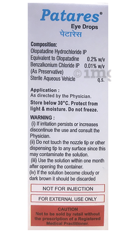 Patares Eye Drop image