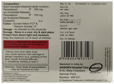 Qustain P 1000 Tablet SR image
