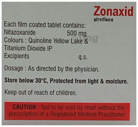 Zonaxid Tablet image