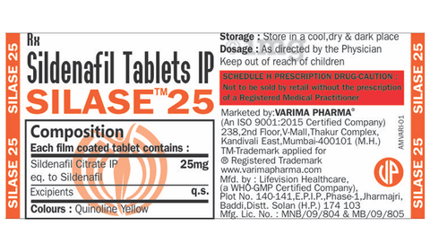 Silase 25 Tablet image