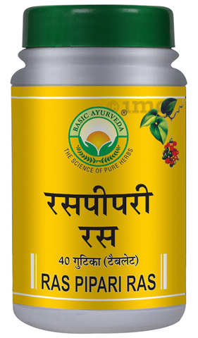 Basic Ayurveda Ras Pipari Ras Tablet image Basic Ayurveda Ras Pipari Ras Tablet image