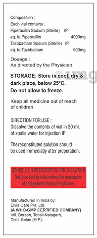 Pipli 4.5gm Injection