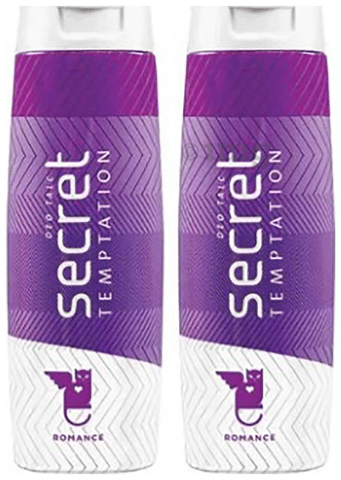Secret Temptation Deo Talc (300gm Each) Romance: Buy combo pack of
