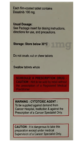 Dasashil 100mg Tablet image