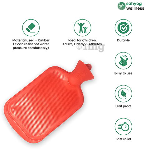 Buy Generic-Rubber Hot Water Bag Winter Hot Water Bottle Hand Warmer for Hot  Compress Heat Therapy 500ML Online - Shop on Carrefour UAE