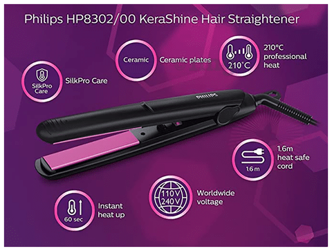 Philips HP8302 06 Compact Straightener Buy box of 1.0 Unit at