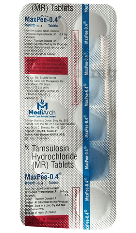 Maxpee 0.4mg Tablet MR image Maxpee 0.4mg Tablet MR image