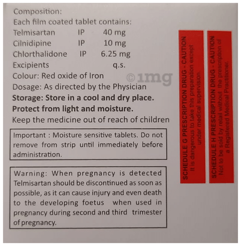 Telihep Trio 6.25 Tablet
