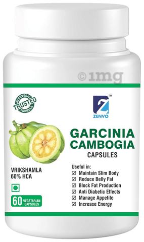 Zenvo Garcinia Cambogia Vegetarian Capsule: Buy bottle of 60 ...