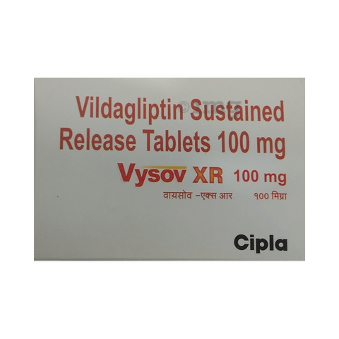 vysov xr 100mg tablet