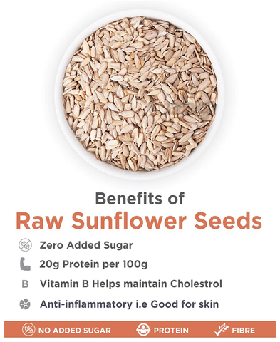 True Elements Sunflower Seeds Raw Seeds image
