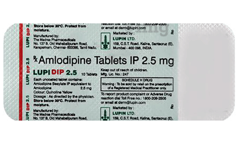 Lupidip 2.5 Tablet image