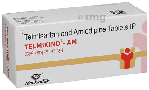 Telmikind-AM 80mg/5mg Tablet
