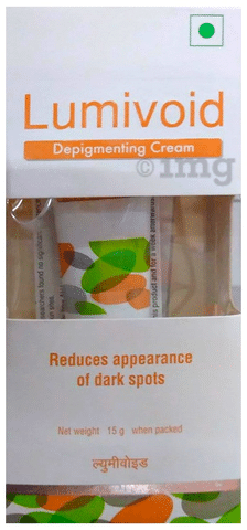 Lumivoid Depigmenting Cream Reduces the Appearance of Dark Spots