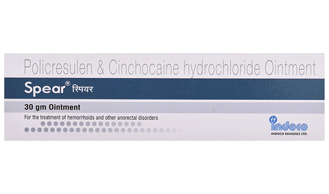 Spear Rectal Ointment for Haemorrhoids image