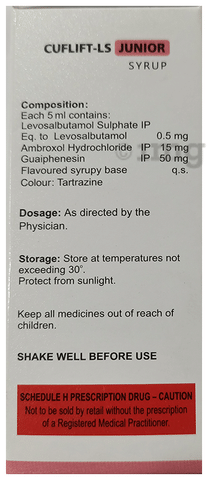 Cuflift-LS Junior Syrup