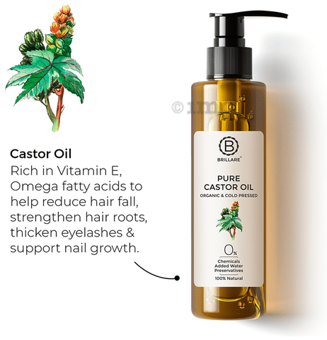 Pure Castor Oil Eyelashes Growth Serum Hair Treatment Eyebrow Fast Growth  Liquid  Fruugo IN
