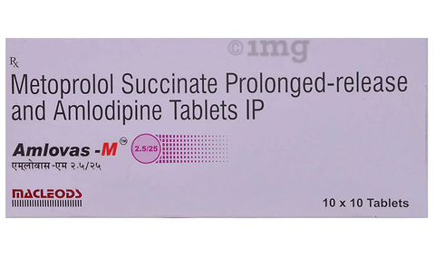 Amlovas-M 2.5/25 Tablet PR