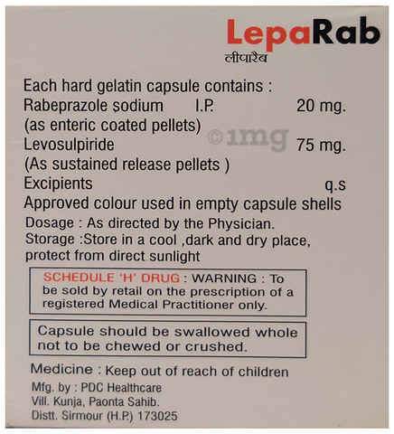 Leparab Capsule SR image