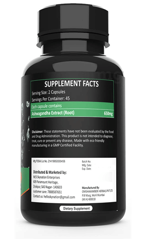 Vukrix Ashwagandha Capsule (90 Each) 4
