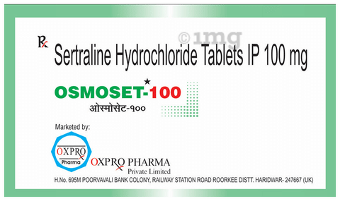 Osmoset 100 Tablet image