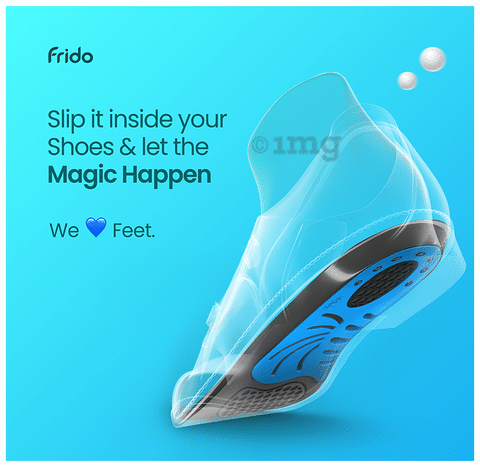 Frido Dual Gel Insoles UK 5 9 Buy packet of 1.0 Unit at best