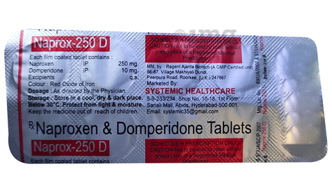 Naprox 250 D Tablet image