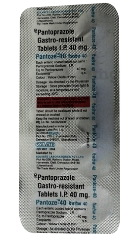 Pantoze 40 Tablet image
